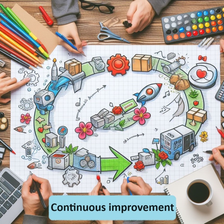 بهبود مستمر | Continuous improvement یعنی چه ؟